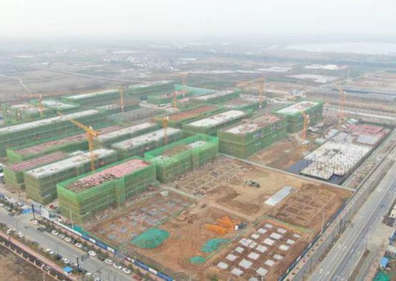 食品產業(yè)園一期啟動區(qū)項目已完成，總建筑面積16.6萬平米